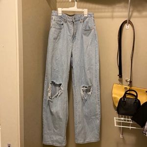 High waisted jean